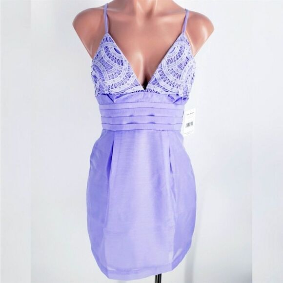 Free People We Go Together Embroidered Dress In Lilac Purple - Picture 4 of 12